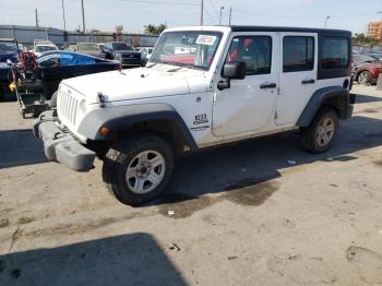  Salvage Jeep Wrangler