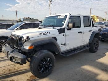  Salvage Jeep Wrangler