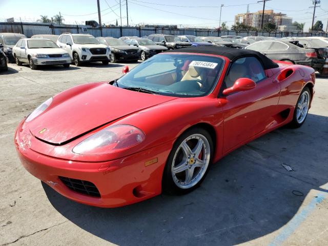  Salvage Ferrari Spider