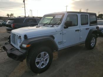  Salvage Jeep Wrangler