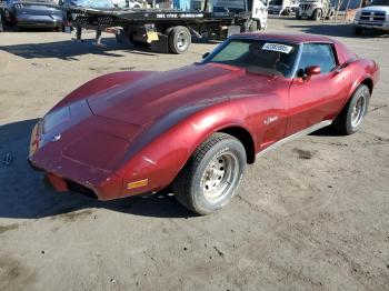  Salvage Chevrolet Corvette