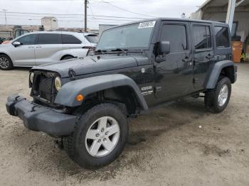  Salvage Jeep Wrangler