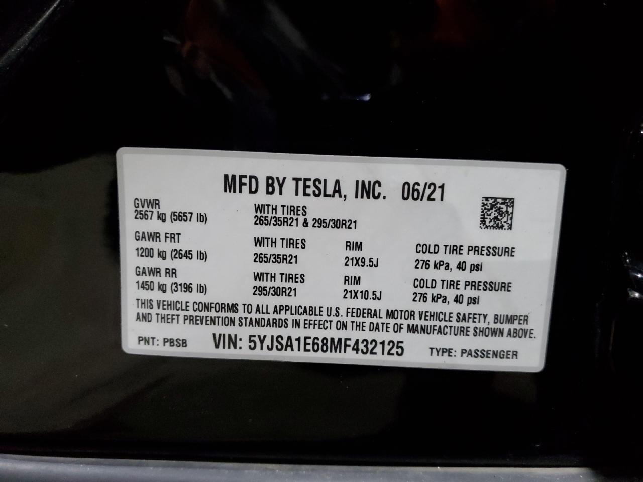 Tesla Model S Image 5