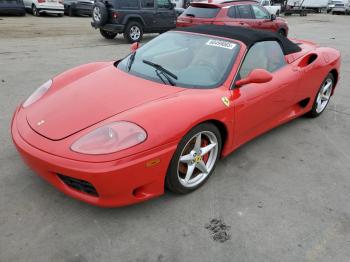  Salvage Ferrari 360 Spider