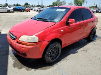  Salvage Chevrolet Aveo