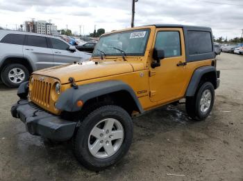  Salvage Jeep Wrangler