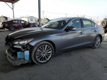  Salvage INFINITI Q50