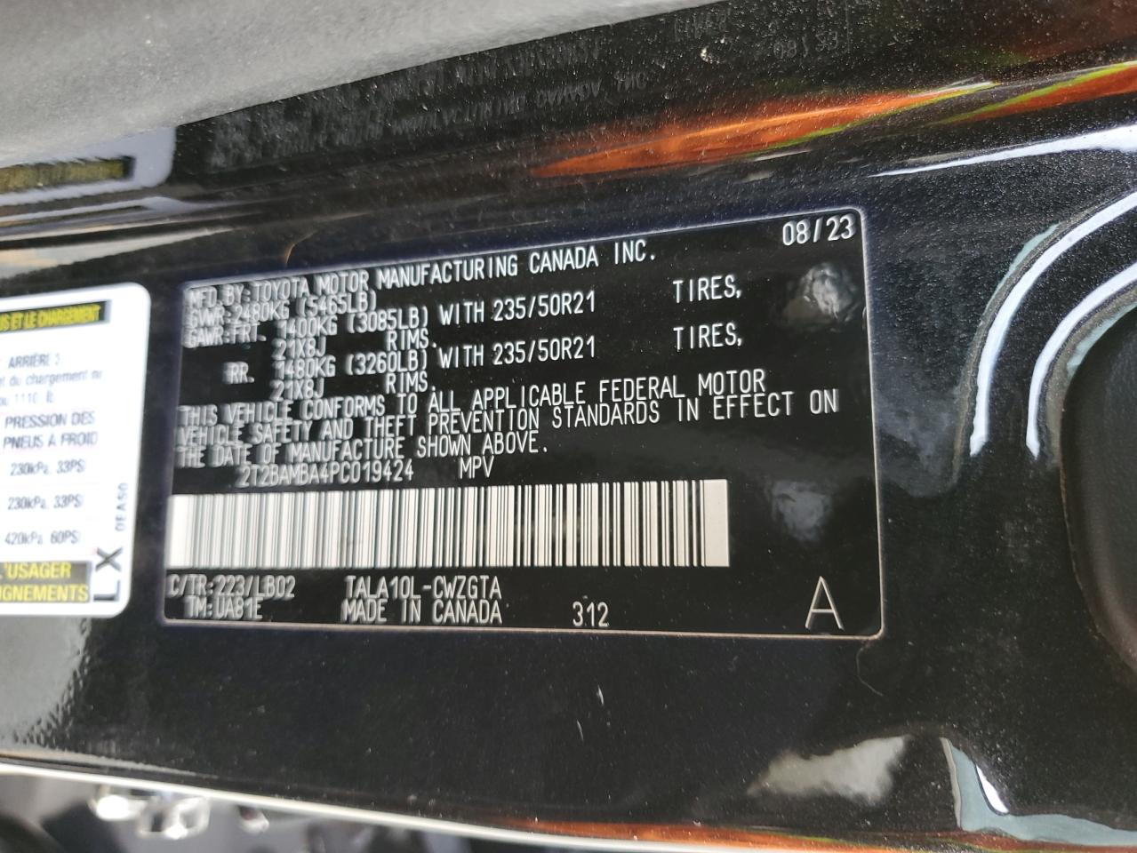 Lexus RX 350 Base Image 6