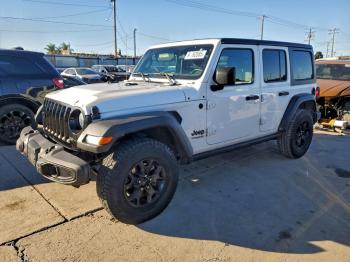 Salvage Jeep Wrangler