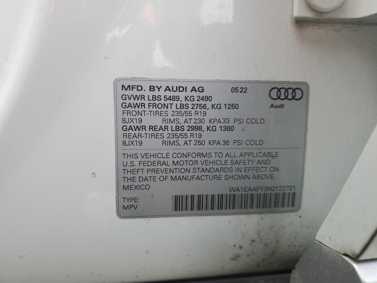 Audi Q5 Premium Plus 45 Image 14
