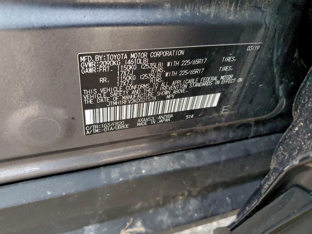 Toyota RAV4 Le Image 9