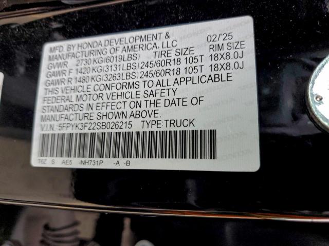 Honda Ridgeline Sport Image 8