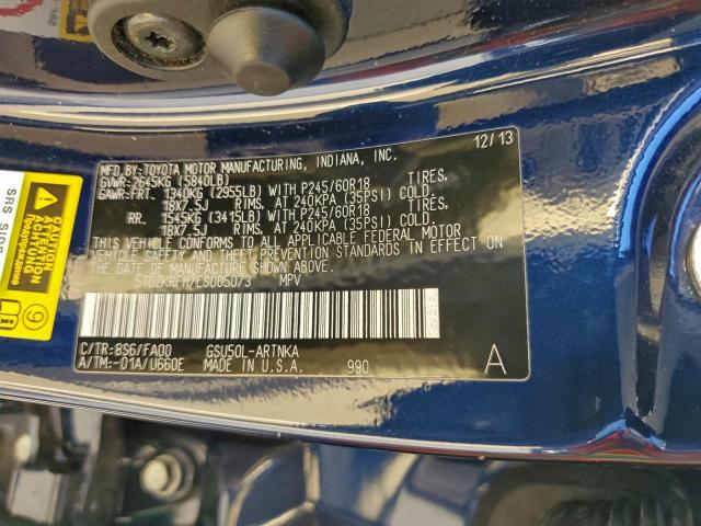 Toyota Highlander Le Image 13