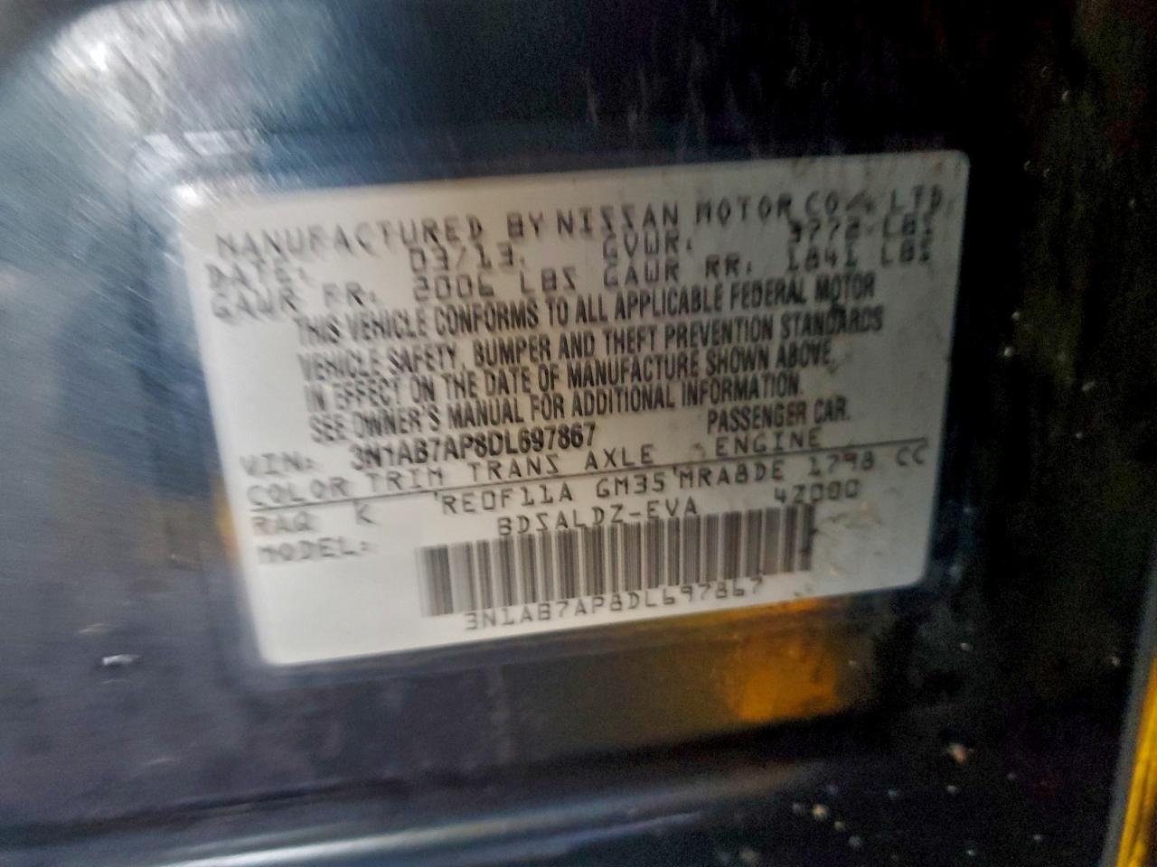 Nissan Sentra S Image 6