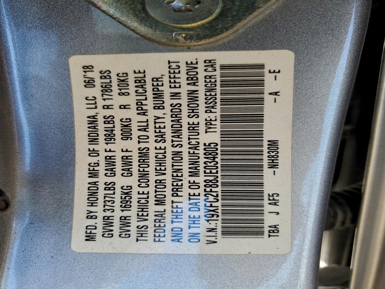 Honda Civic Ex Image 8