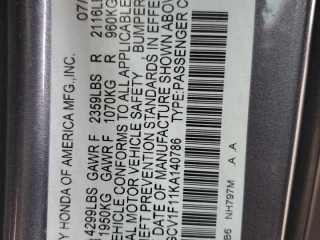 Honda Accord Lx Image 9