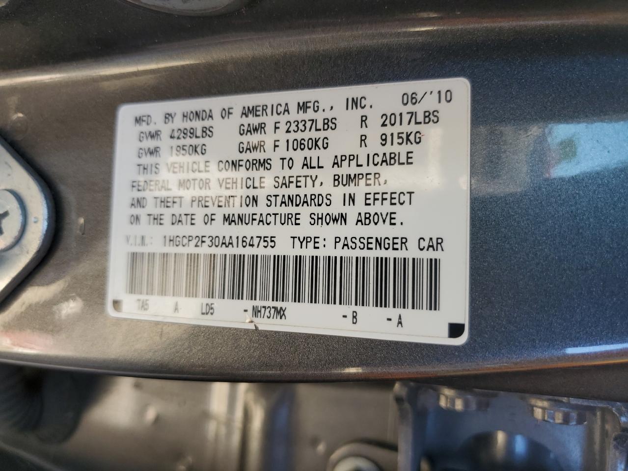 Honda Accord Lx Image 3