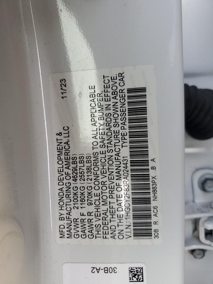 Honda Accord Touring Hybrid Image 4