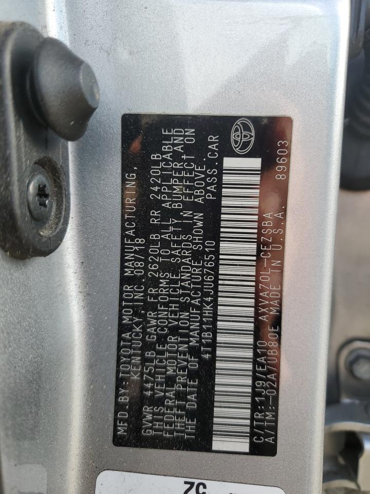 Toyota Camry L Image 8