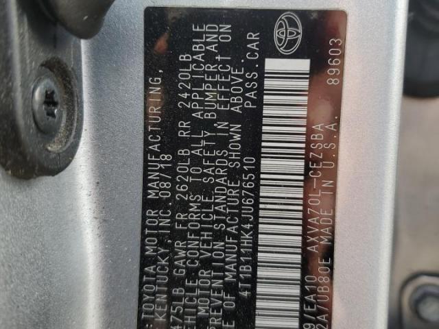 Toyota Camry L Image 8