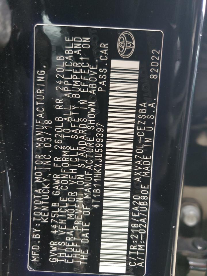 Toyota Camry L Image 4