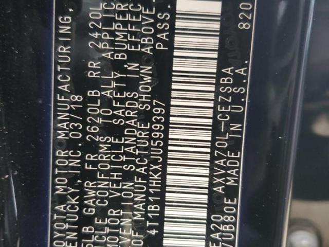 Toyota Camry L Image 4