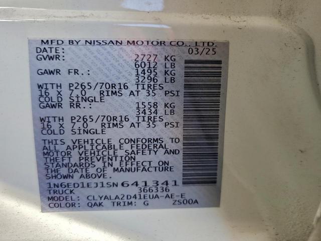 Nissan Frontier S Image 10