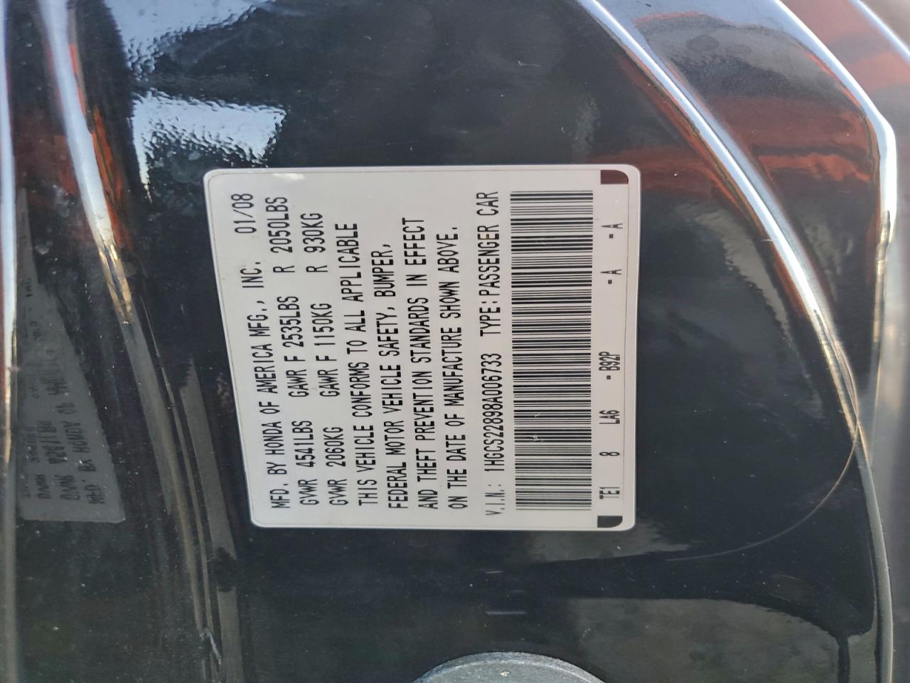 Honda Accord Exl Image 10