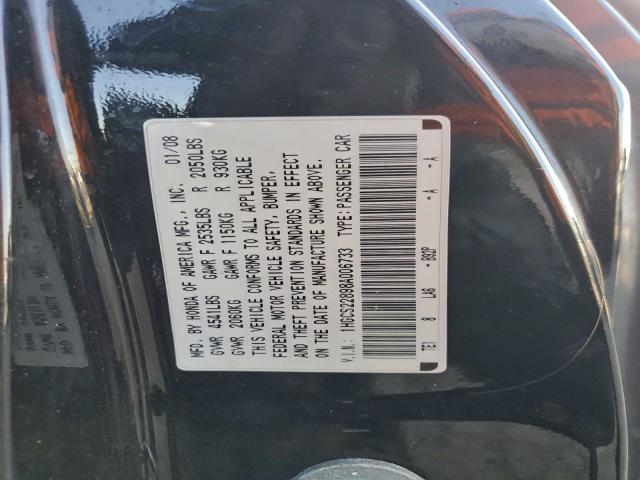 Honda Accord Exl Image 10