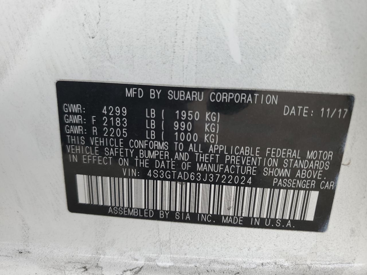 Subaru Impreza Premium Plus Image 7