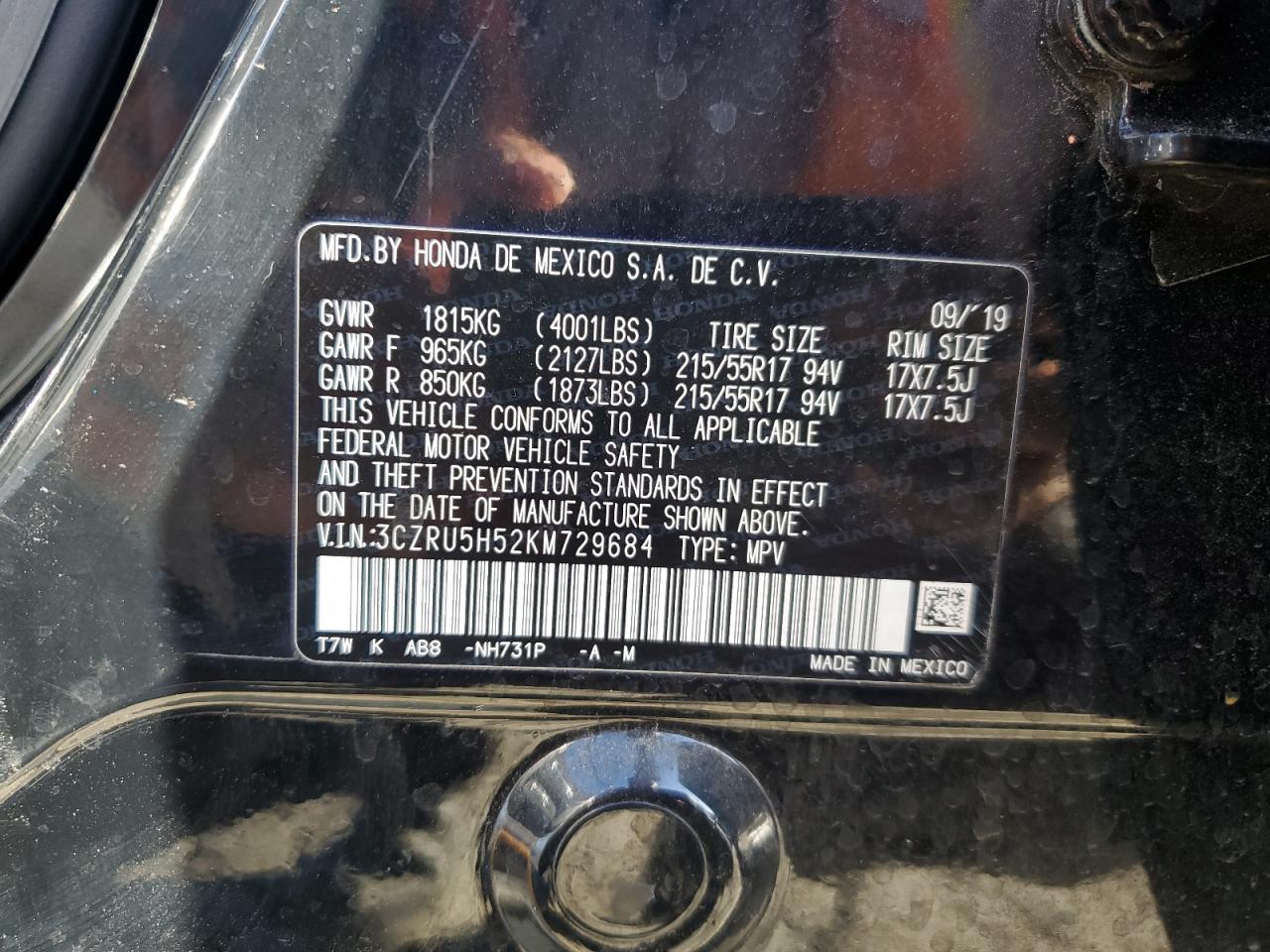 Honda HR-V Ex Image 4