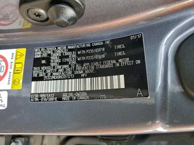 Lexus RX 350 Base Image 9
