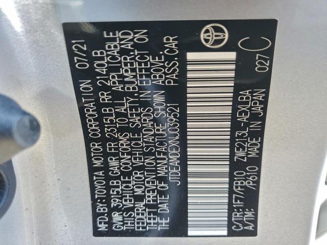 Toyota Corolla Le Image 12