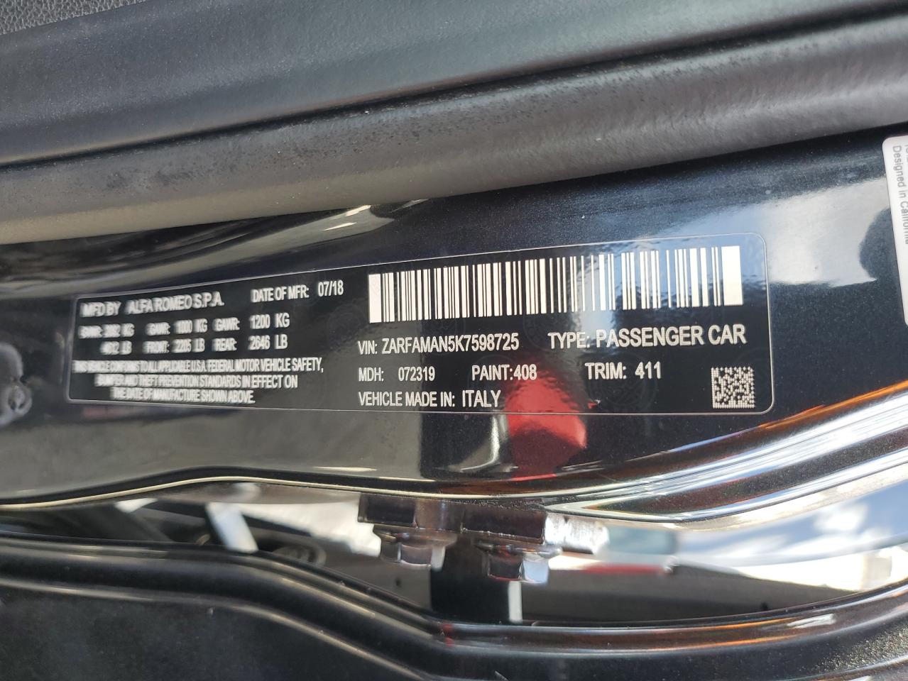 Alfa Romeo Giulia Image 10