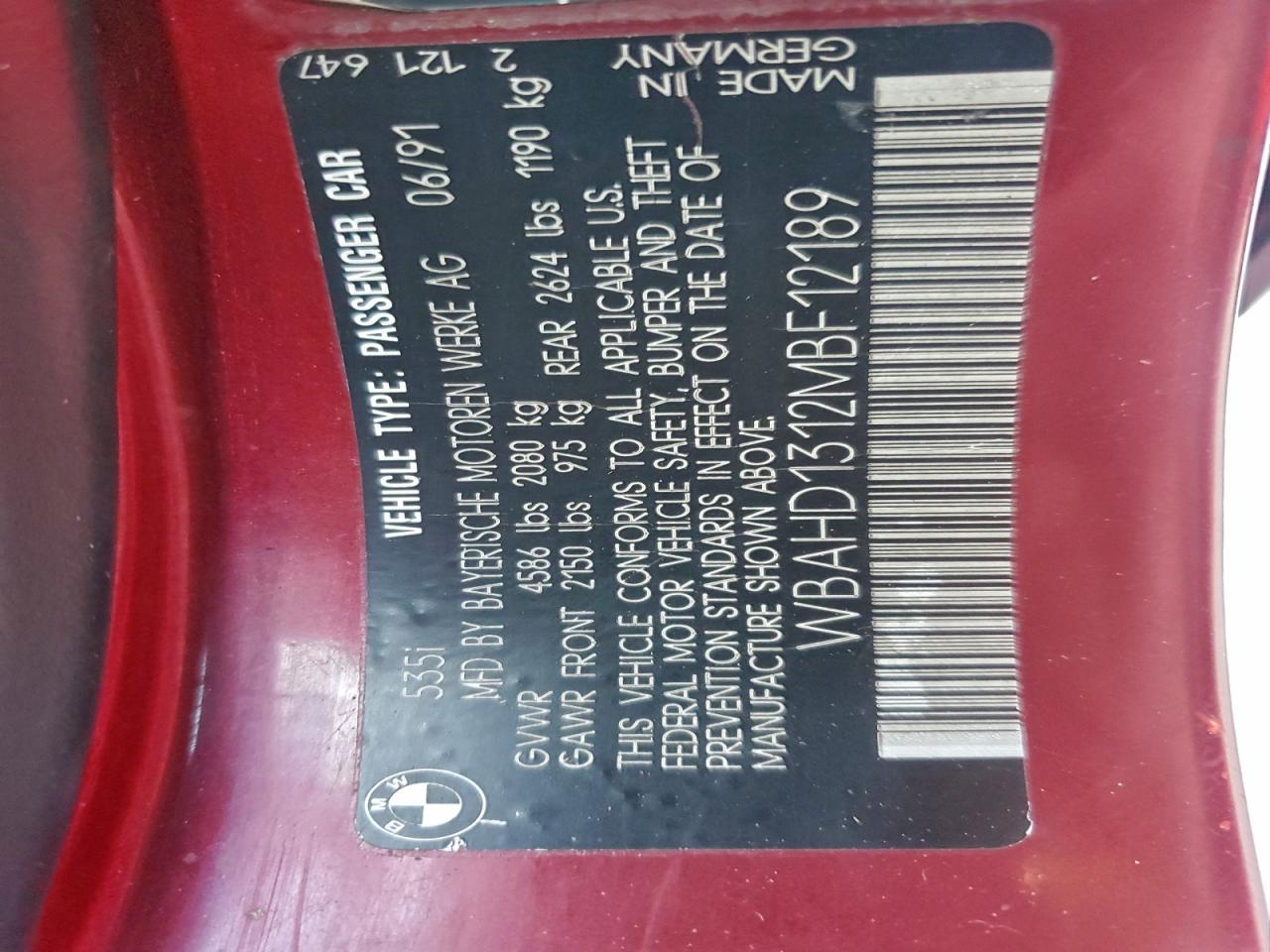 BMW 5 Series I Image 8